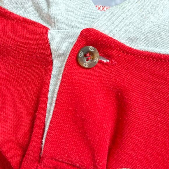 Vintage champion made in the USA red sweatshirt hooded classic 6y Slim Torso - Picture 5 of 7